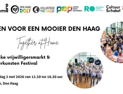Stedelijke Vrijwilligersmarkt & Amateurkunsten Festival op zaterdag 2 mei 2026